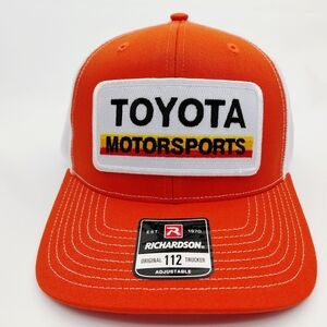 Toyota Motorsports Embroidered Patch Richardson Trucker Mesh Snapback Hat Cap